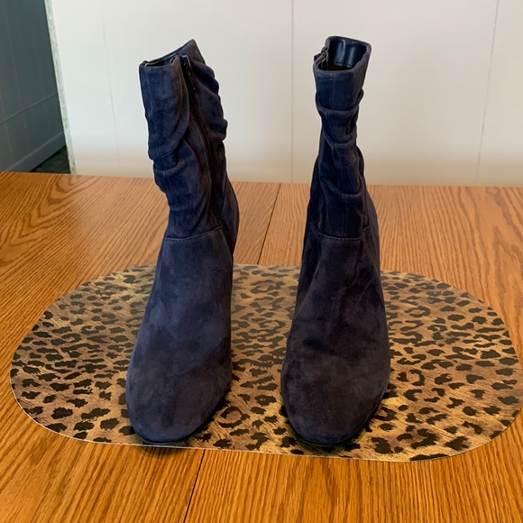 Naturalizer Shoes - Naturalizer “Ronnie” suede boots, size 8.5.  BLUE.